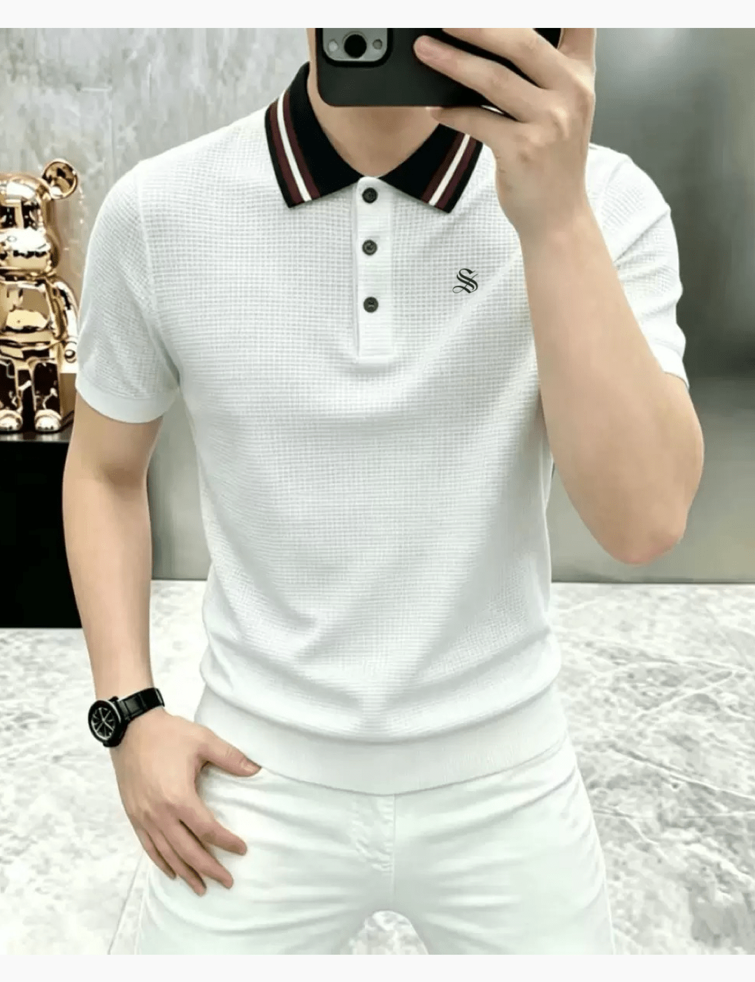 Anizoo 4 - Polo Shirt for Men - Sarman Fashion - Wholesale Clothing Fashion Brand for Men from Canada