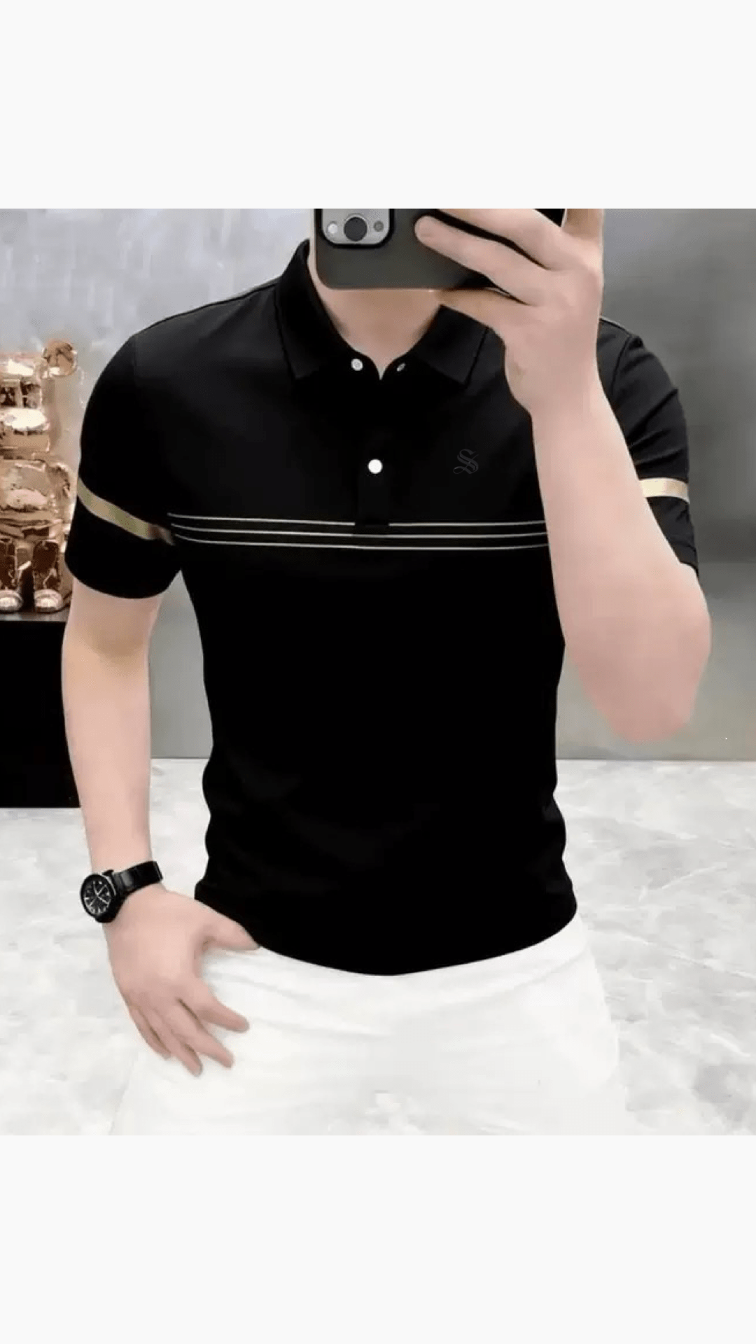 Anizoo 5 - Polo Shirt for Men - Sarman Fashion - Wholesale Clothing Fashion Brand for Men from Canada
