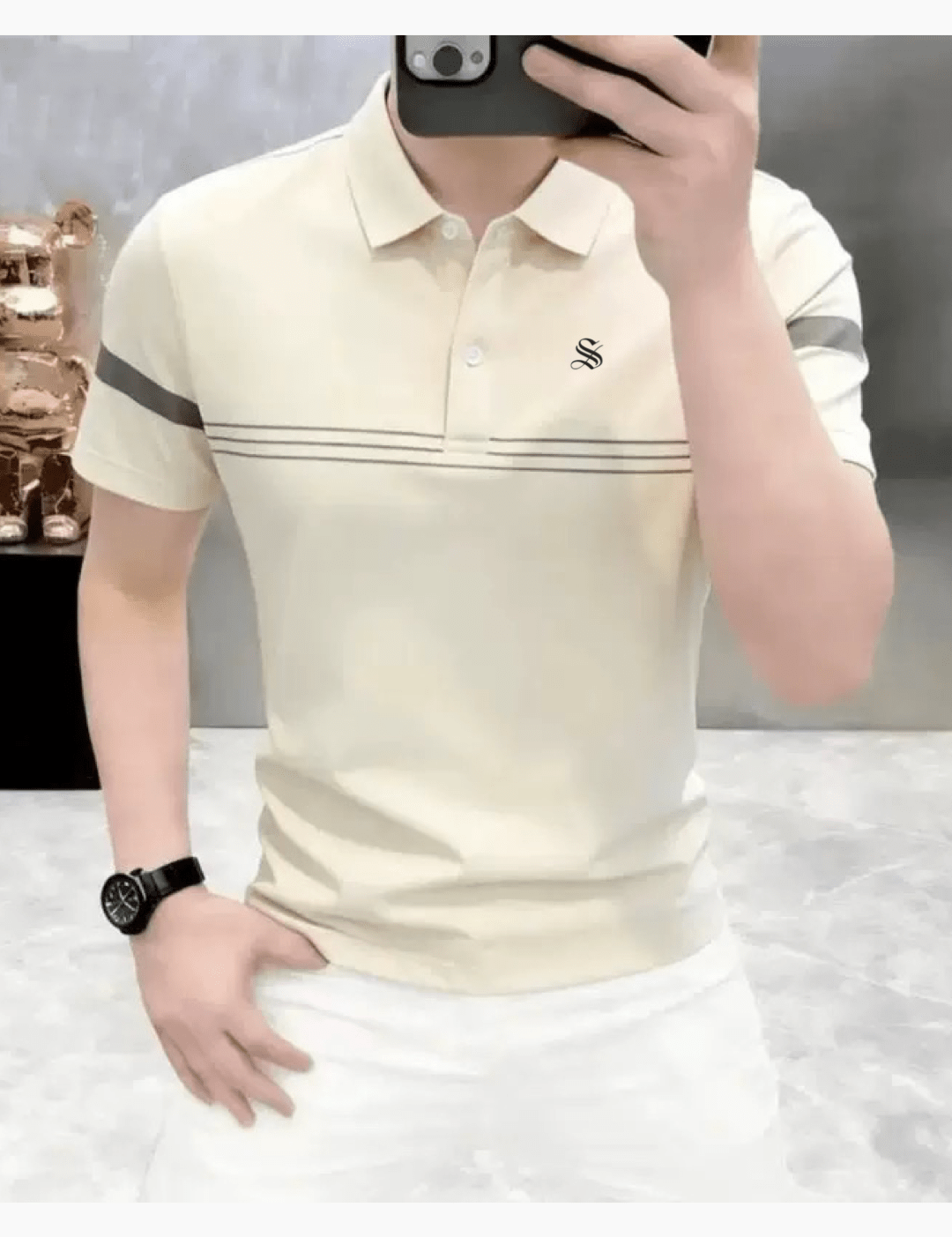 Anizoo 5 - Polo Shirt for Men - Sarman Fashion - Wholesale Clothing Fashion Brand for Men from Canada