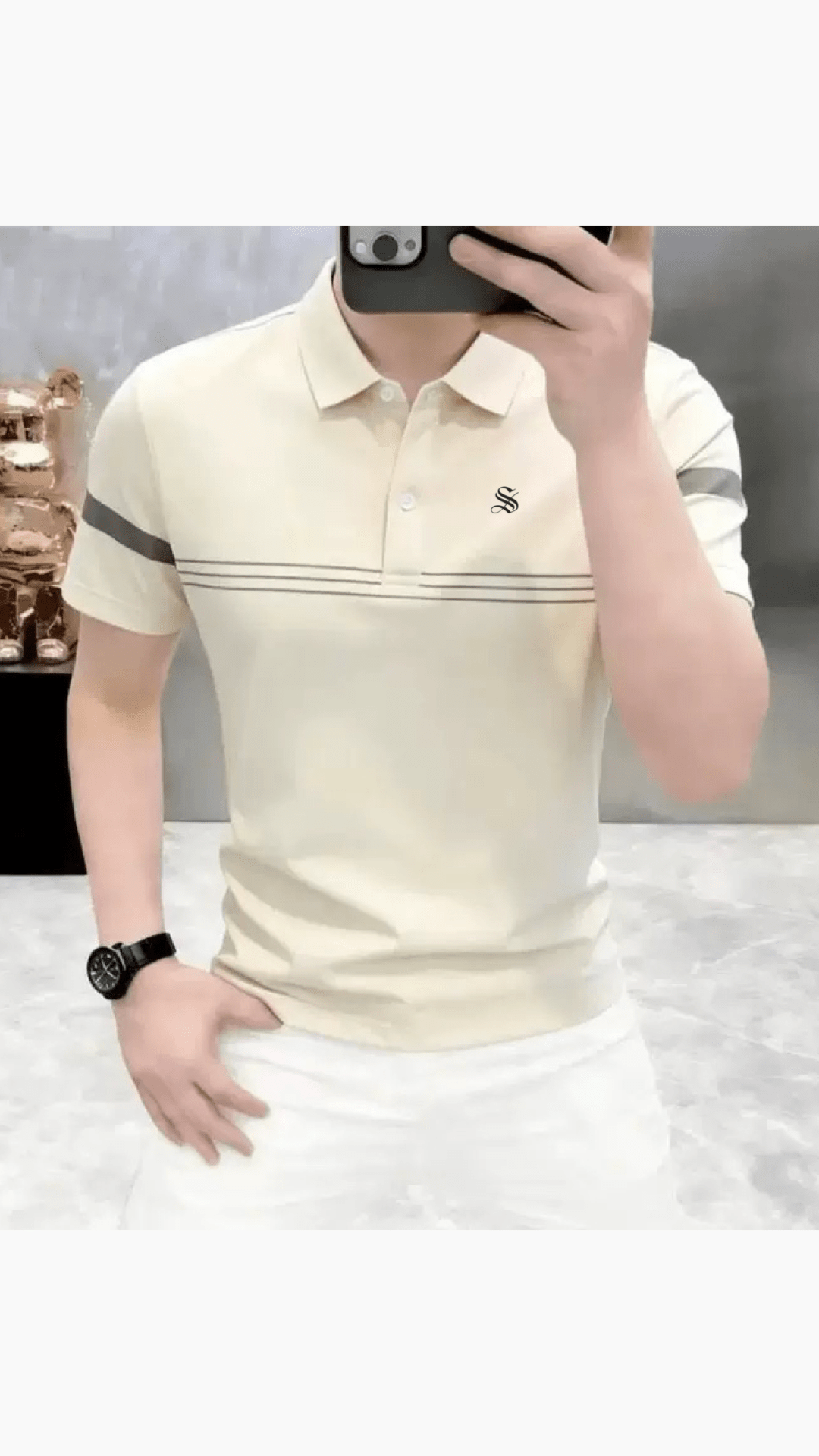 Anizoo 5 - Polo Shirt for Men - Sarman Fashion - Wholesale Clothing Fashion Brand for Men from Canada