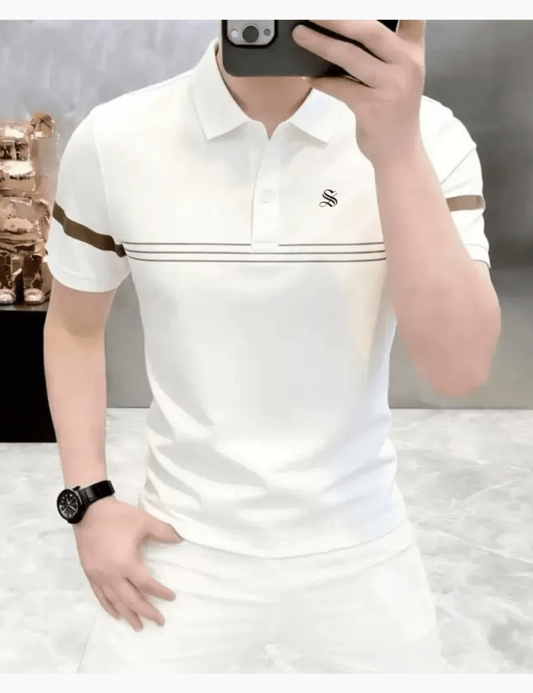 Anizoo 5 - Polo Shirt for Men - Sarman Fashion - Wholesale Clothing Fashion Brand for Men from Canada