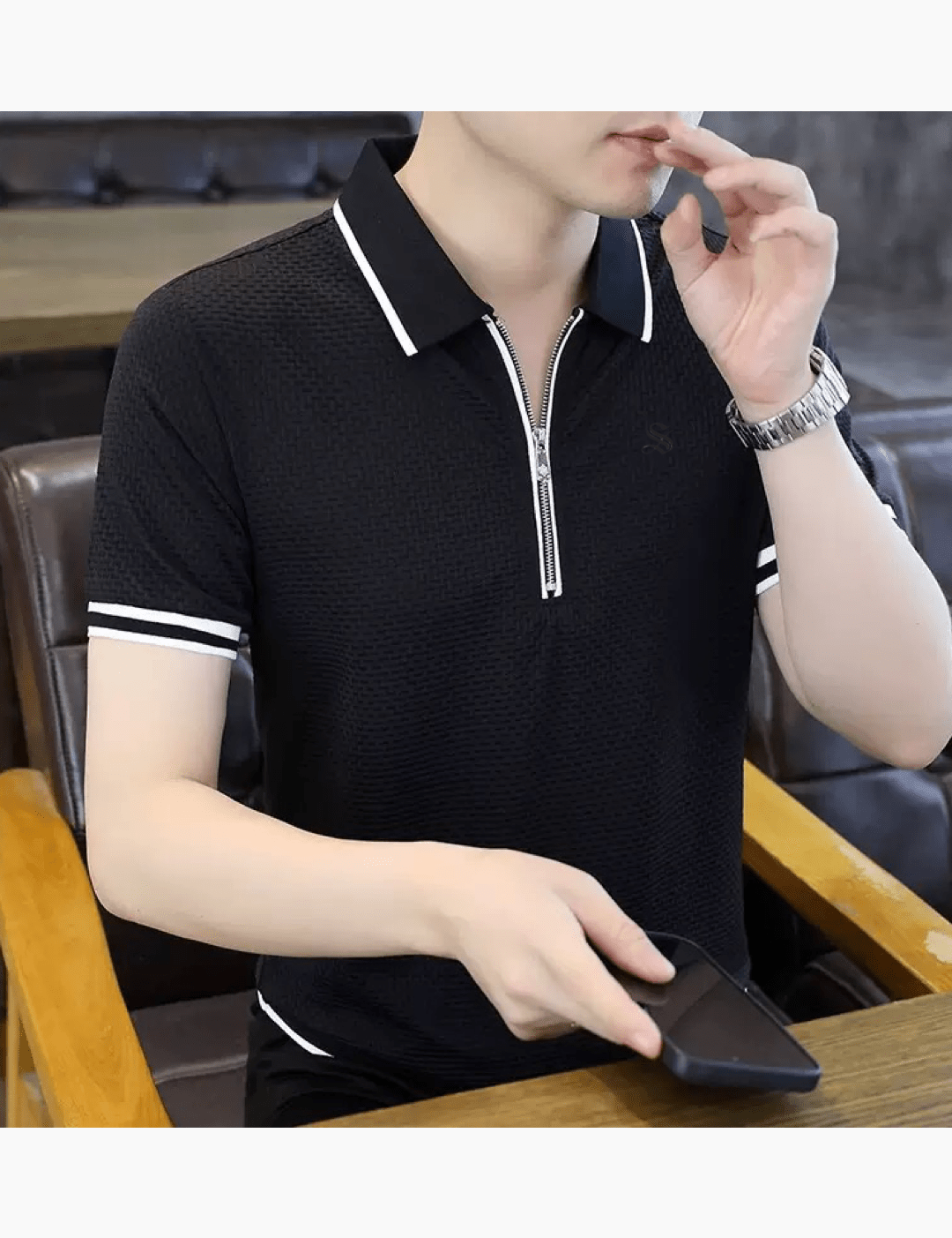 Anizoo 6 - Polo Shirt for Men - Sarman Fashion - Wholesale Clothing Fashion Brand for Men from Canada