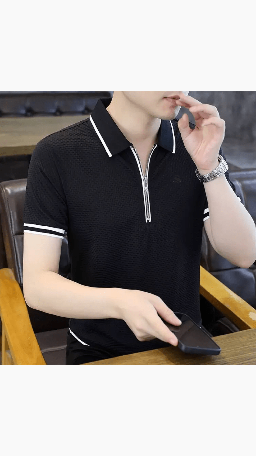 Anizoo 6 - Polo Shirt for Men - Sarman Fashion - Wholesale Clothing Fashion Brand for Men from Canada