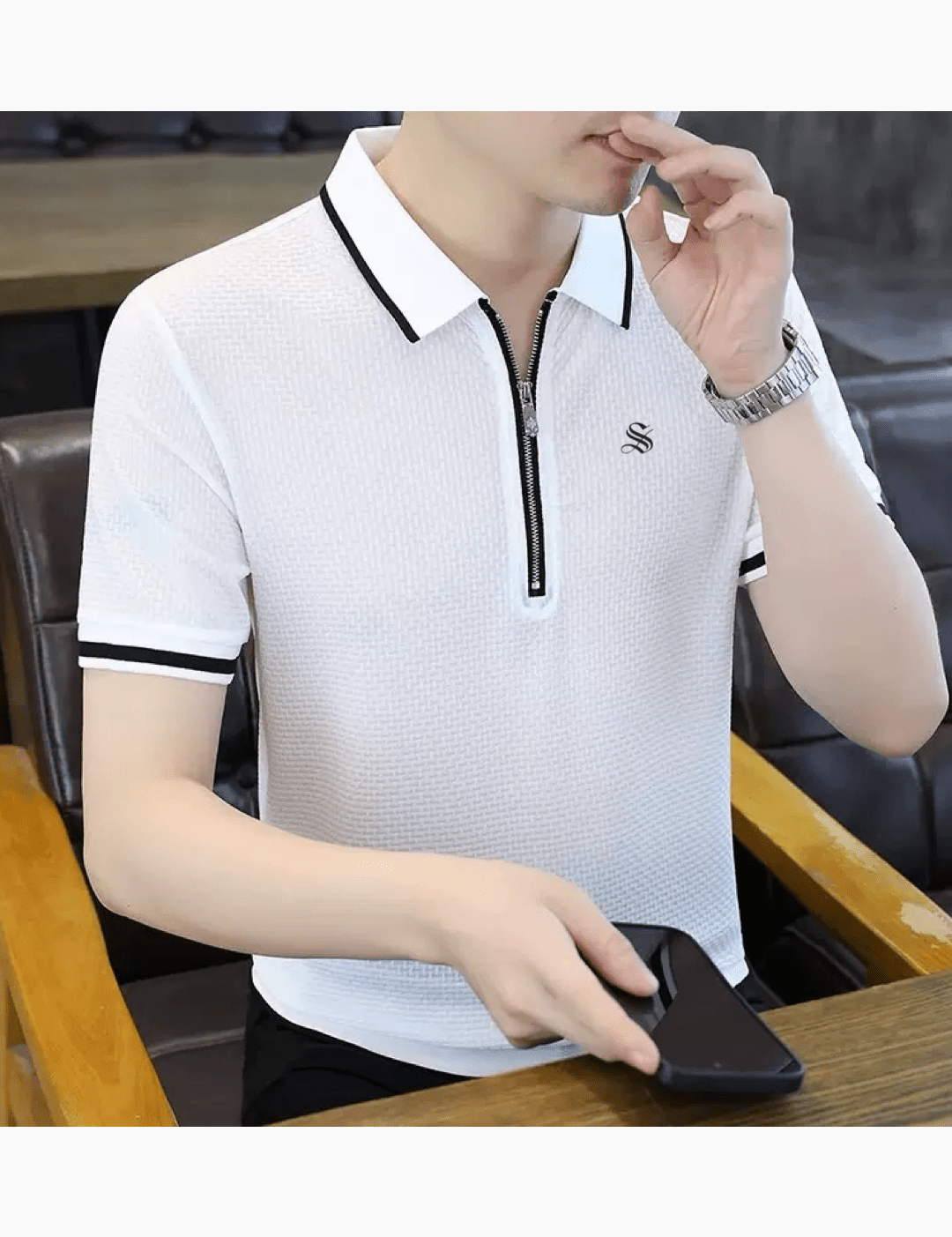Anizoo 6 - Polo Shirt for Men - Sarman Fashion - Wholesale Clothing Fashion Brand for Men from Canada