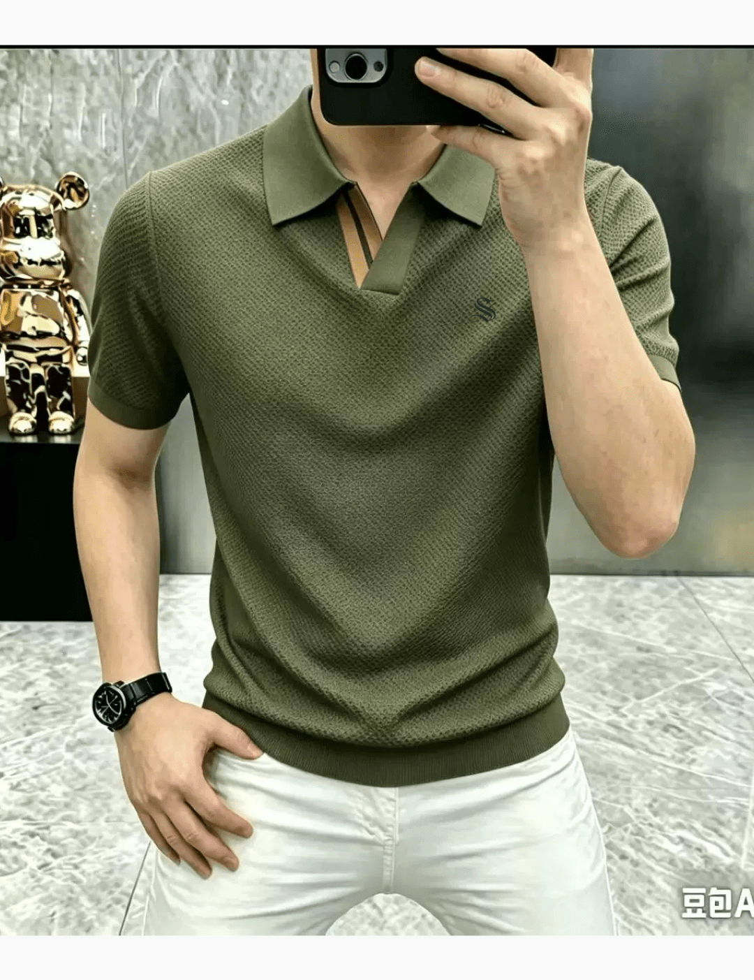 Anizoo 7 - Polo Shirt for Men - Sarman Fashion - Wholesale Clothing Fashion Brand for Men from Canada
