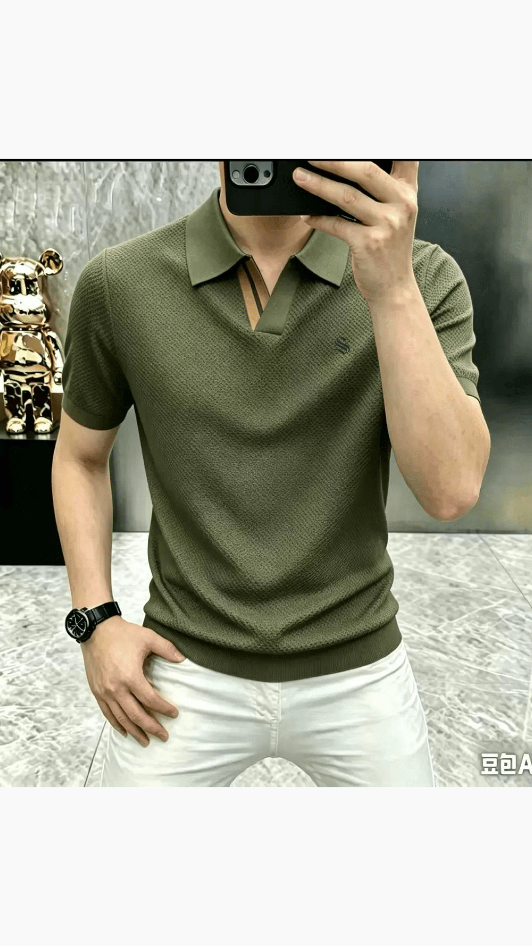 Anizoo 7 - Polo Shirt for Men - Sarman Fashion - Wholesale Clothing Fashion Brand for Men from Canada