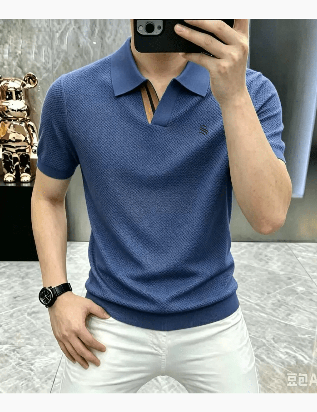Anizoo 7 - Polo Shirt for Men - Sarman Fashion - Wholesale Clothing Fashion Brand for Men from Canada
