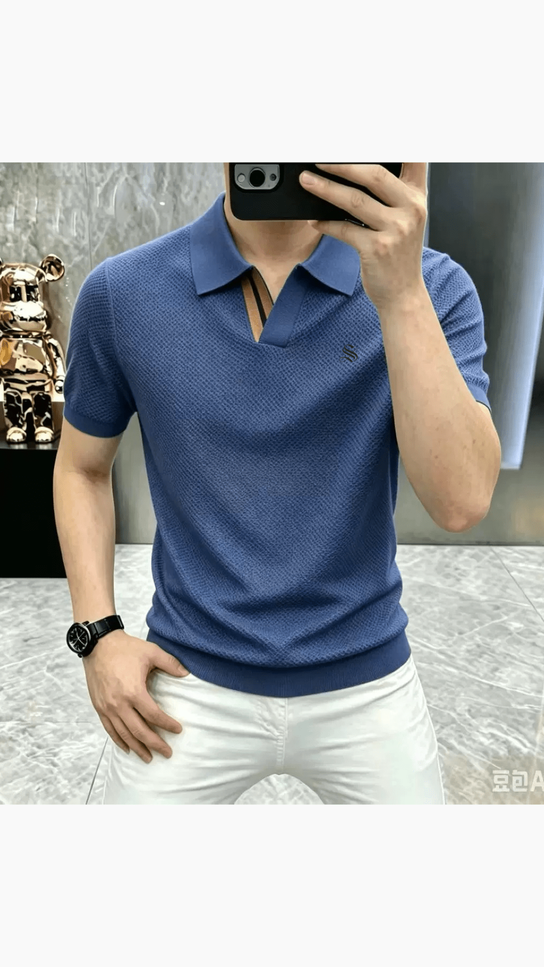 Anizoo 7 - Polo Shirt for Men - Sarman Fashion - Wholesale Clothing Fashion Brand for Men from Canada