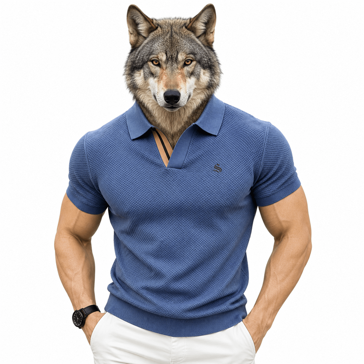 Anizoo 7 - Polo Shirt for Men - Sarman Fashion - Wholesale Clothing Fashion Brand for Men from Canada