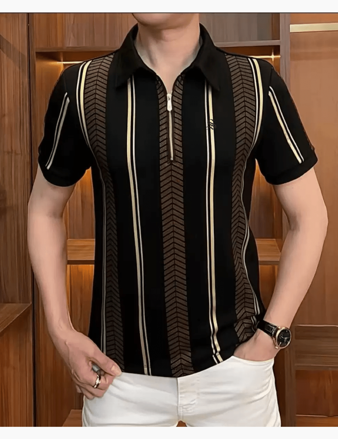 Anizoo - Polo Shirt for Men - Sarman Fashion - Wholesale Clothing Fashion Brand for Men from Canada