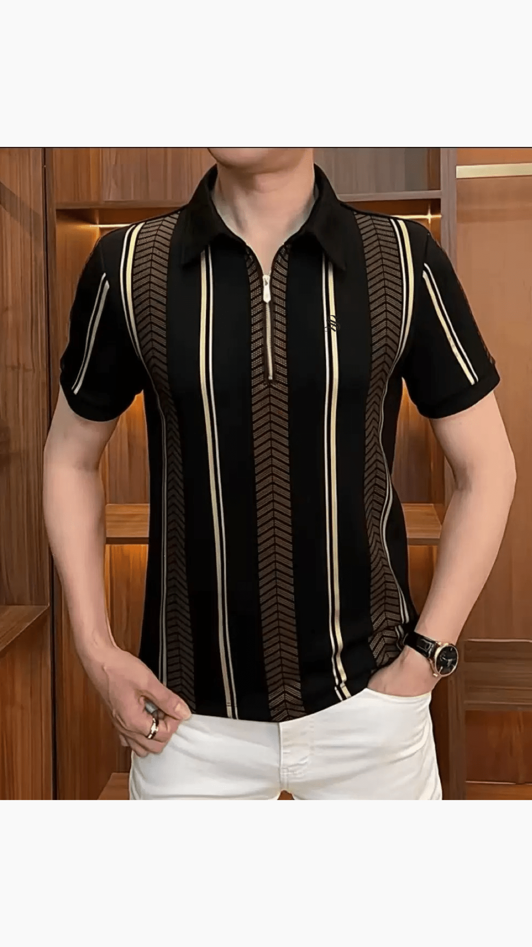 Anizoo - Polo Shirt for Men - Sarman Fashion - Wholesale Clothing Fashion Brand for Men from Canada