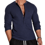Ankara - Long V - Neck Shirt for Men - Sarman Fashion - Wholesale Clothing Fashion Brand for Men from Canada