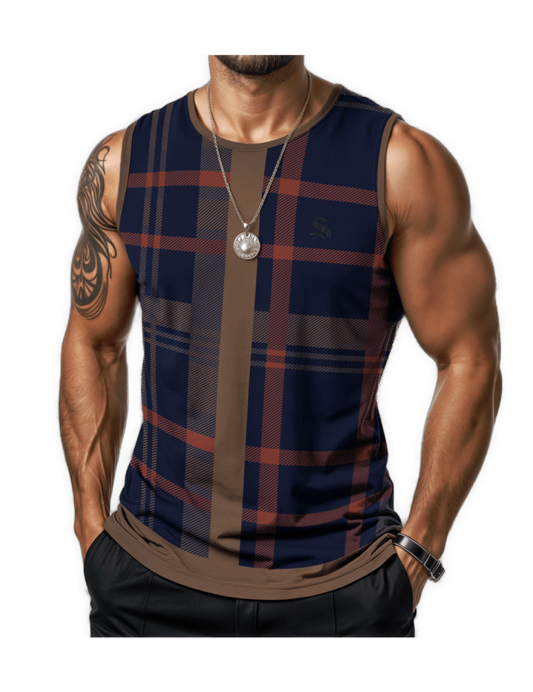 AOHUT 2 - Tank Top for Men - Sarman Fashion - Wholesale Clothing Fashion Brand for Men from Canada