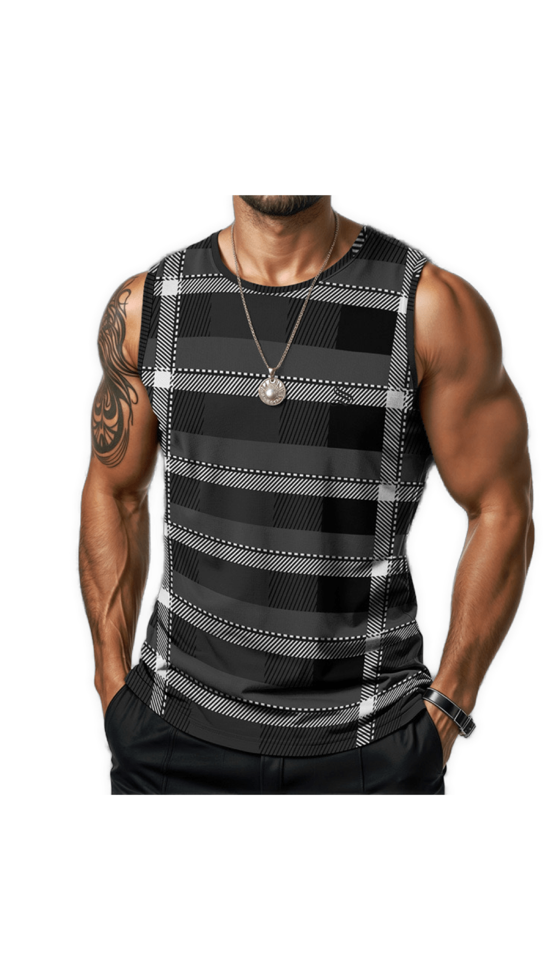 AOHUT - Tank Top for Men - Sarman Fashion - Wholesale Clothing Fashion Brand for Men from Canada