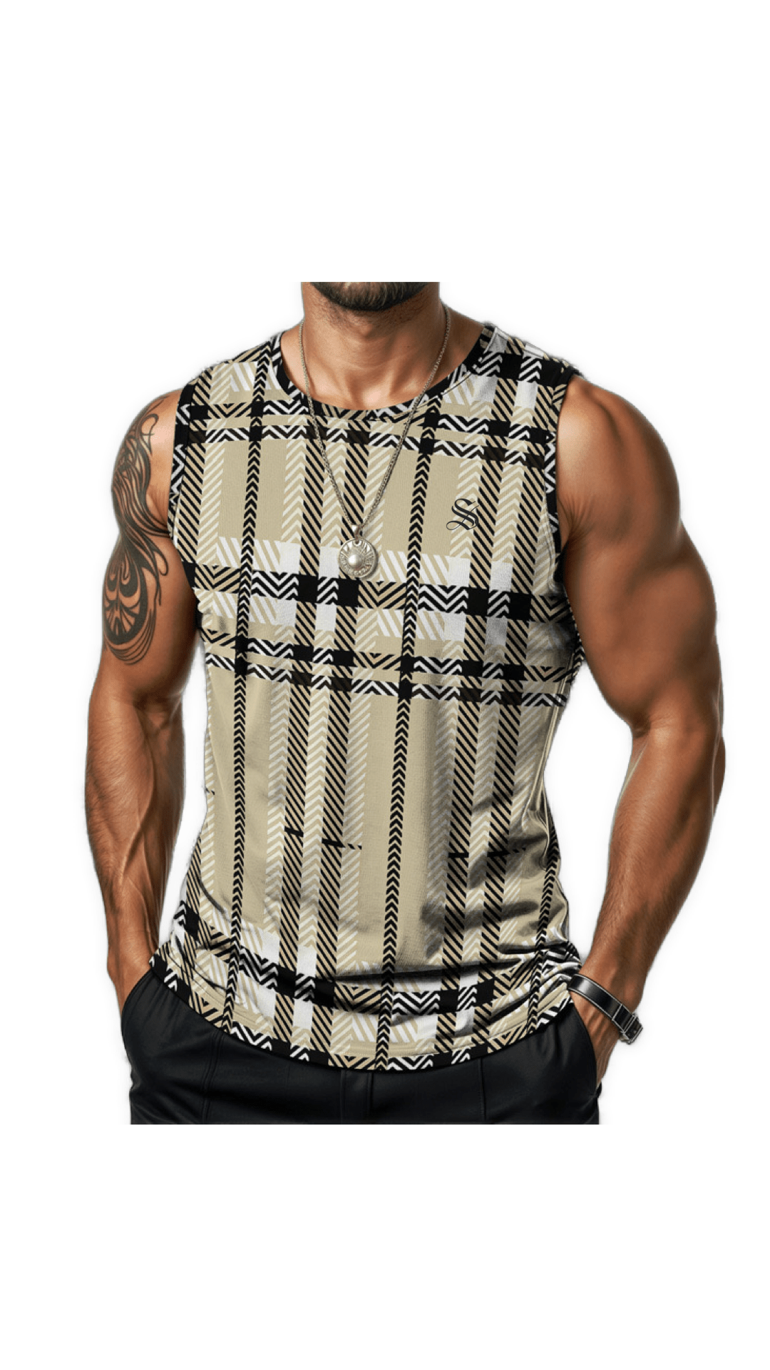 AOHUT - Tank Top for Men - Sarman Fashion - Wholesale Clothing Fashion Brand for Men from Canada