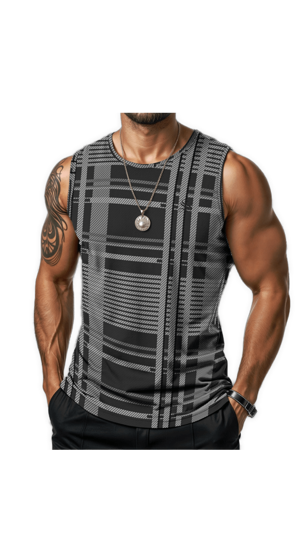 AOHUT - Tank Top for Men - Sarman Fashion - Wholesale Clothing Fashion Brand for Men from Canada