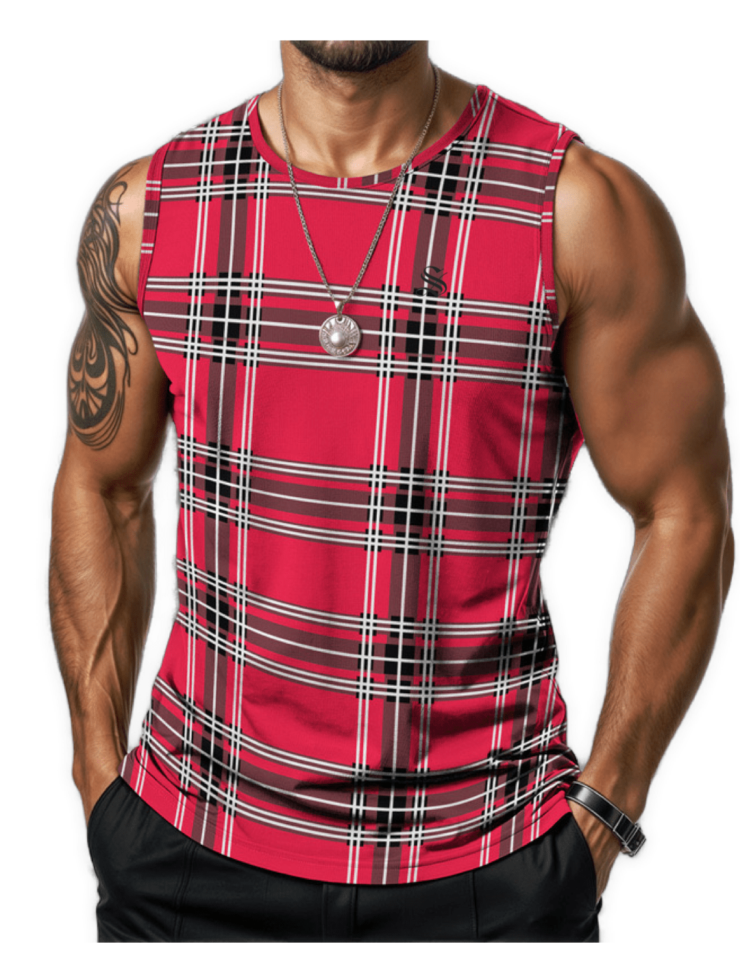 AOHUT - Tank Top for Men - Sarman Fashion - Wholesale Clothing Fashion Brand for Men from Canada