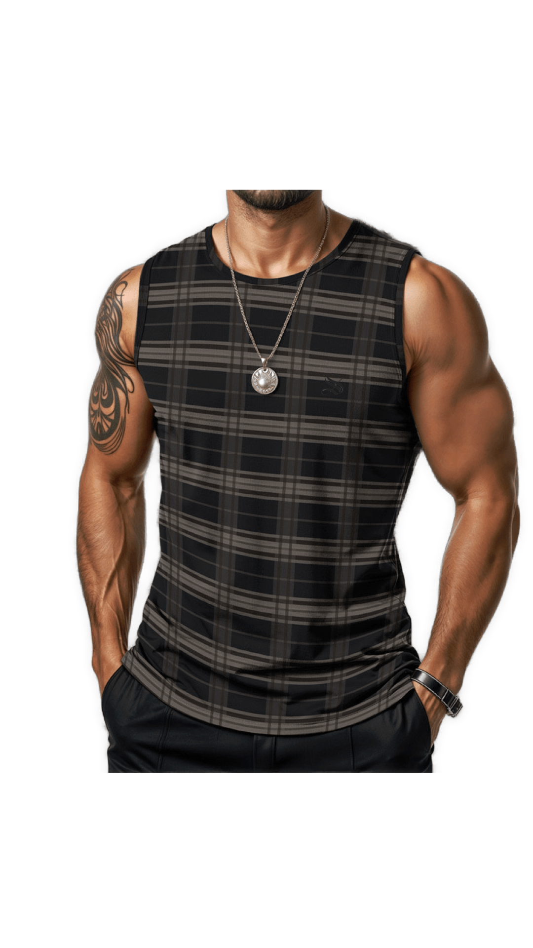 AOHUT - Tank Top for Men - Sarman Fashion - Wholesale Clothing Fashion Brand for Men from Canada