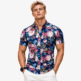 AOTR - Short Sleeves Shirt for Men - Sarman Fashion - Wholesale Clothing Fashion Brand for Men from Canada