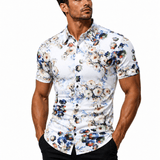 APEZ - Short Sleeves Shirt for Men - Sarman Fashion - Wholesale Clothing Fashion Brand for Men from Canada
