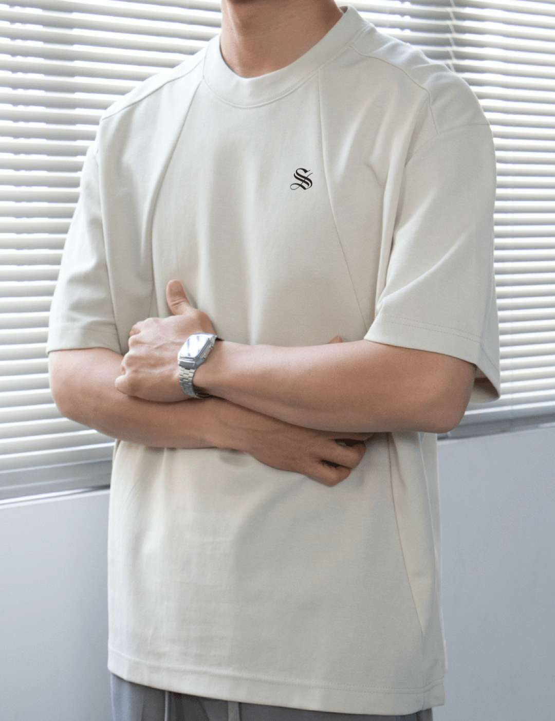 APO 3 - T-Shirt for Men - Sarman Fashion - Wholesale Clothing Fashion Brand for Men from Canada