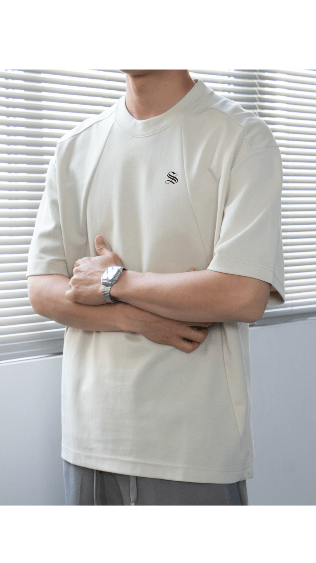 APO 3 - T-Shirt for Men - Sarman Fashion - Wholesale Clothing Fashion Brand for Men from Canada