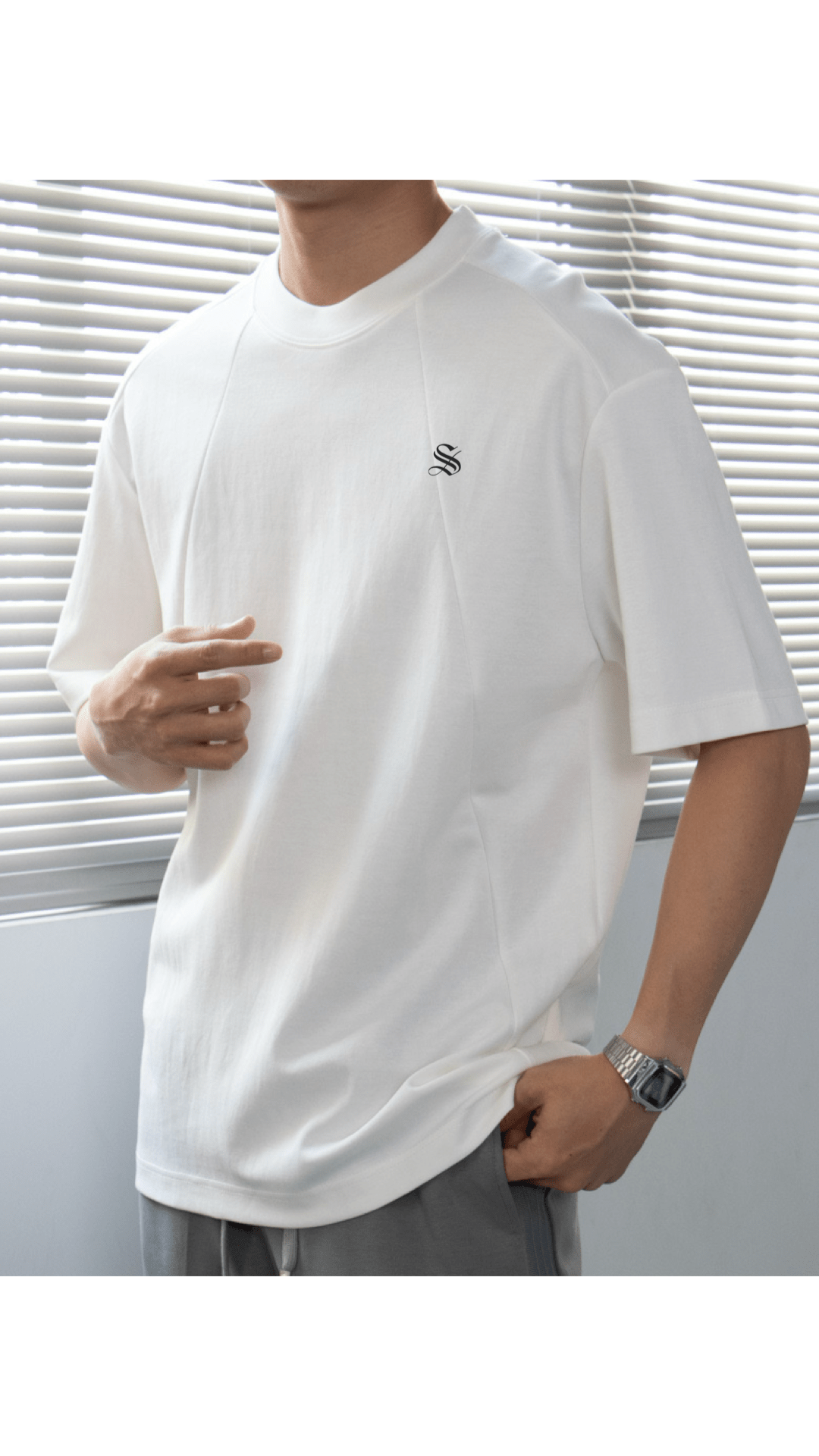 APO 3 - T-Shirt for Men - Sarman Fashion - Wholesale Clothing Fashion Brand for Men from Canada