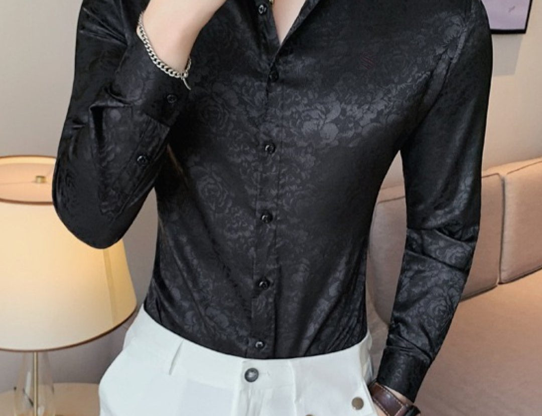 APOA - Long Sleeves Shirt for Men - Sarman Fashion - Wholesale Clothing Fashion Brand for Men from Canada