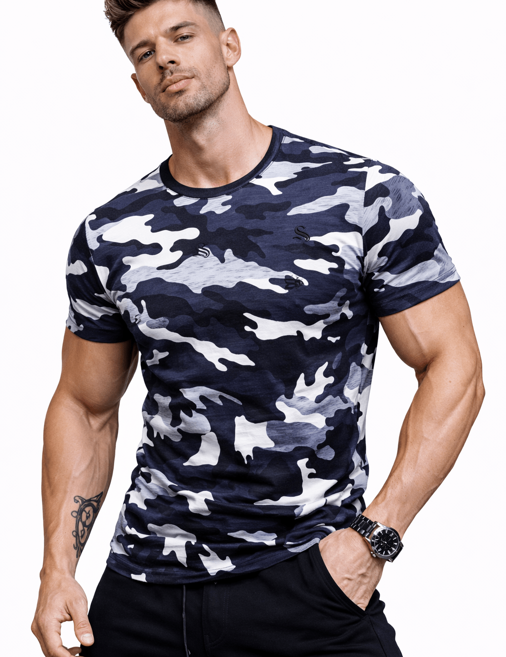 APSF 4 - T-Shirt for Men - Sarman Fashion - Wholesale Clothing Fashion Brand for Men from Canada