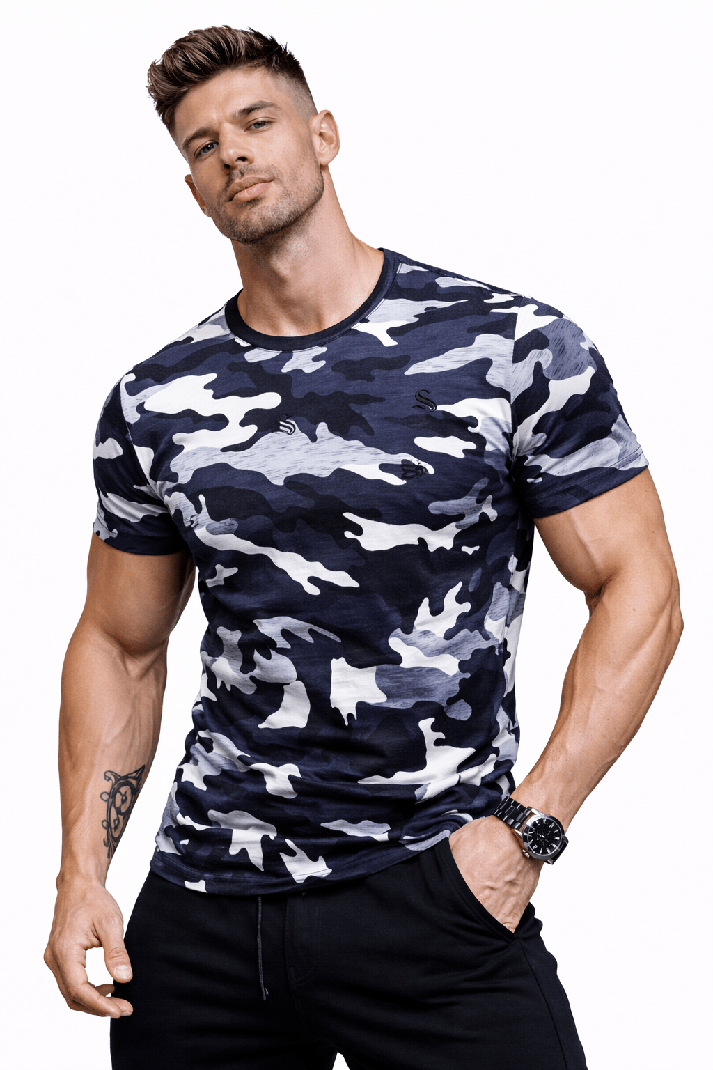 APSF 4 - T-Shirt for Men - Sarman Fashion - Wholesale Clothing Fashion Brand for Men from Canada
