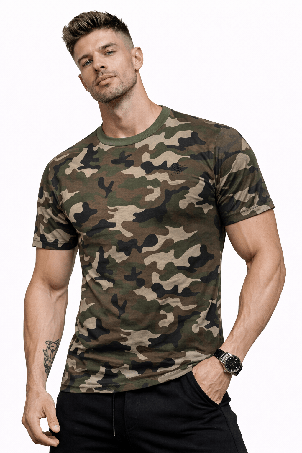 APSF 6 - T-Shirt for Men - Sarman Fashion - Wholesale Clothing Fashion Brand for Men from Canada