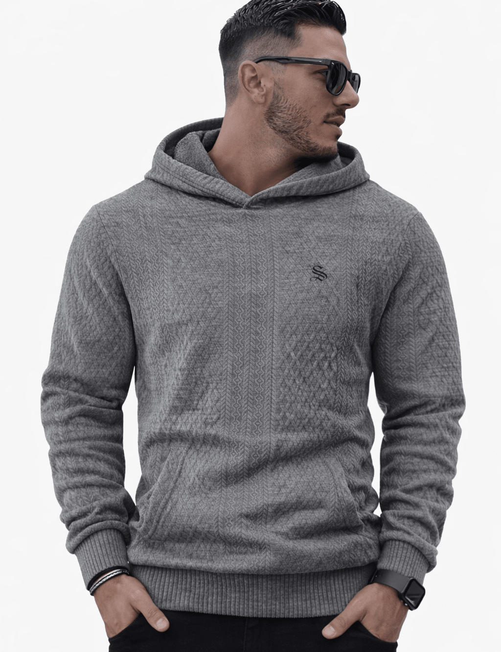 AR89 - Hoodie for Men - Sarman Fashion - Wholesale Clothing Fashion Brand for Men from Canada