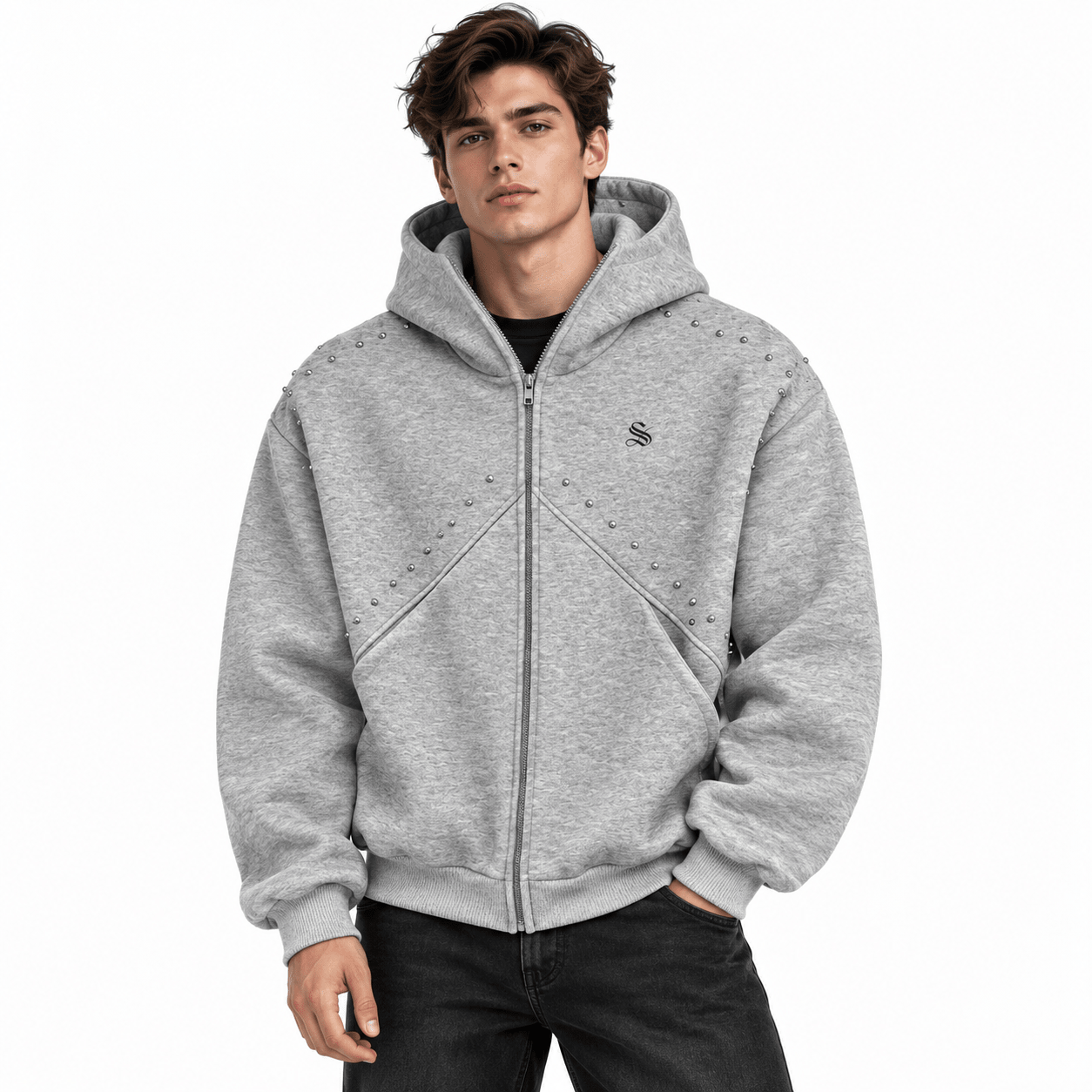 AR891 - Hoodie for Men - Sarman Fashion - Wholesale Clothing Fashion Brand for Men from Canada