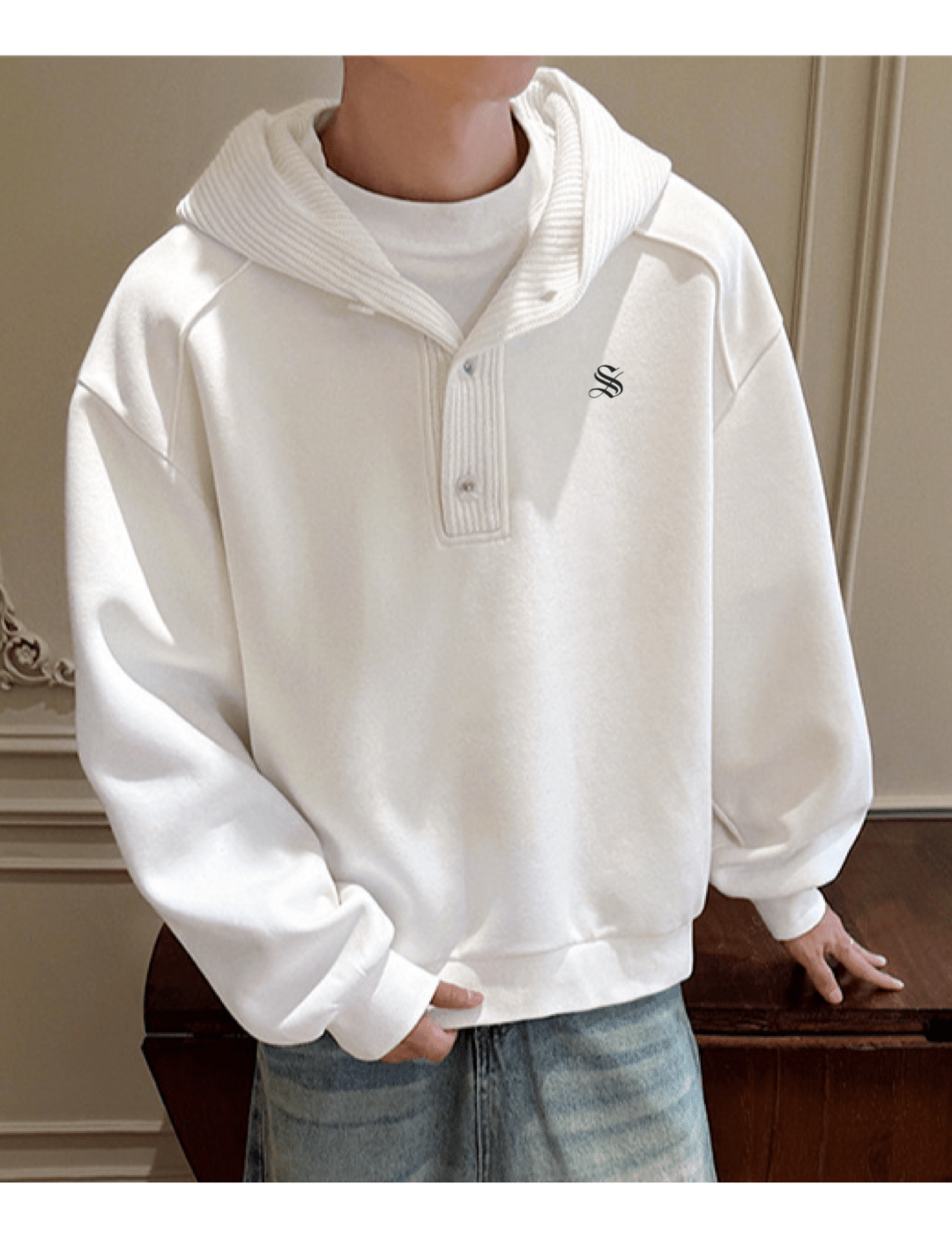 AR895 - Hoodie for Men - Sarman Fashion - Wholesale Clothing Fashion Brand for Men from Canada