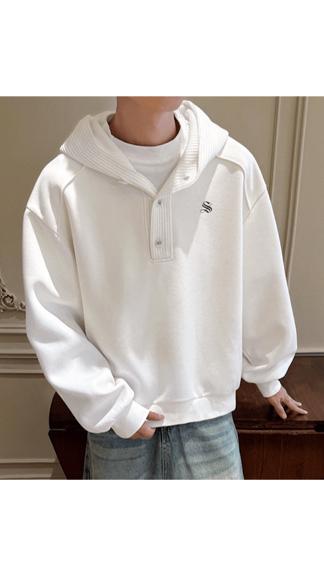 AR895 - Hoodie for Men - Sarman Fashion - Wholesale Clothing Fashion Brand for Men from Canada
