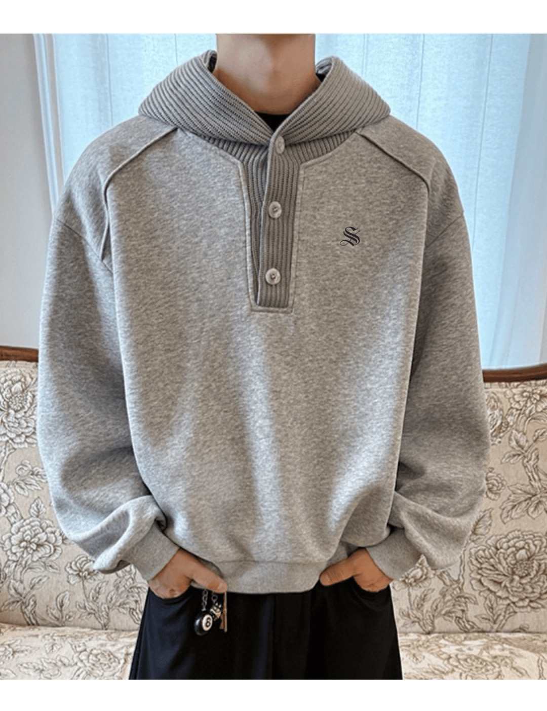 AR895 - Hoodie for Men - Sarman Fashion - Wholesale Clothing Fashion Brand for Men from Canada