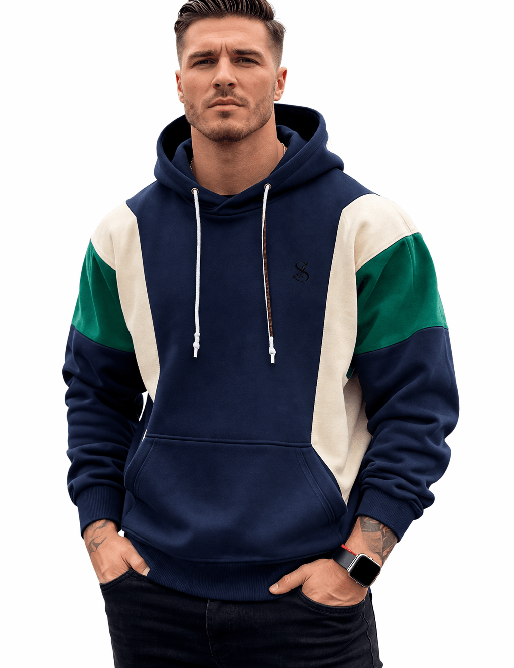 AR896 - Hoodie for Men - Sarman Fashion - Wholesale Clothing Fashion Brand for Men from Canada