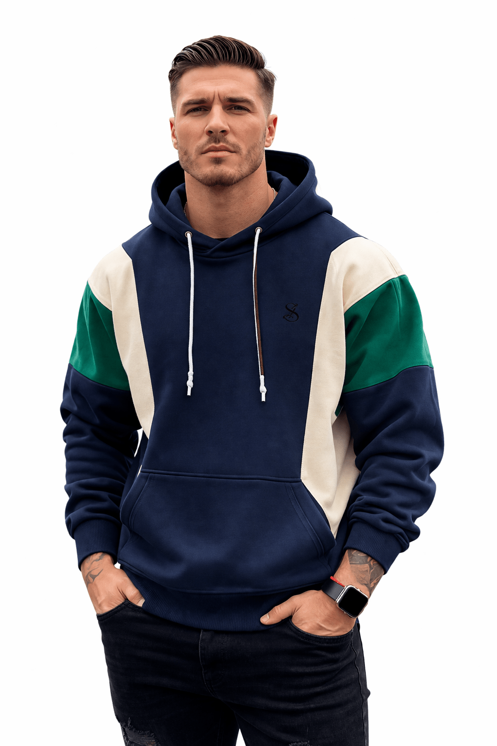 AR896 - Hoodie for Men - Sarman Fashion - Wholesale Clothing Fashion Brand for Men from Canada