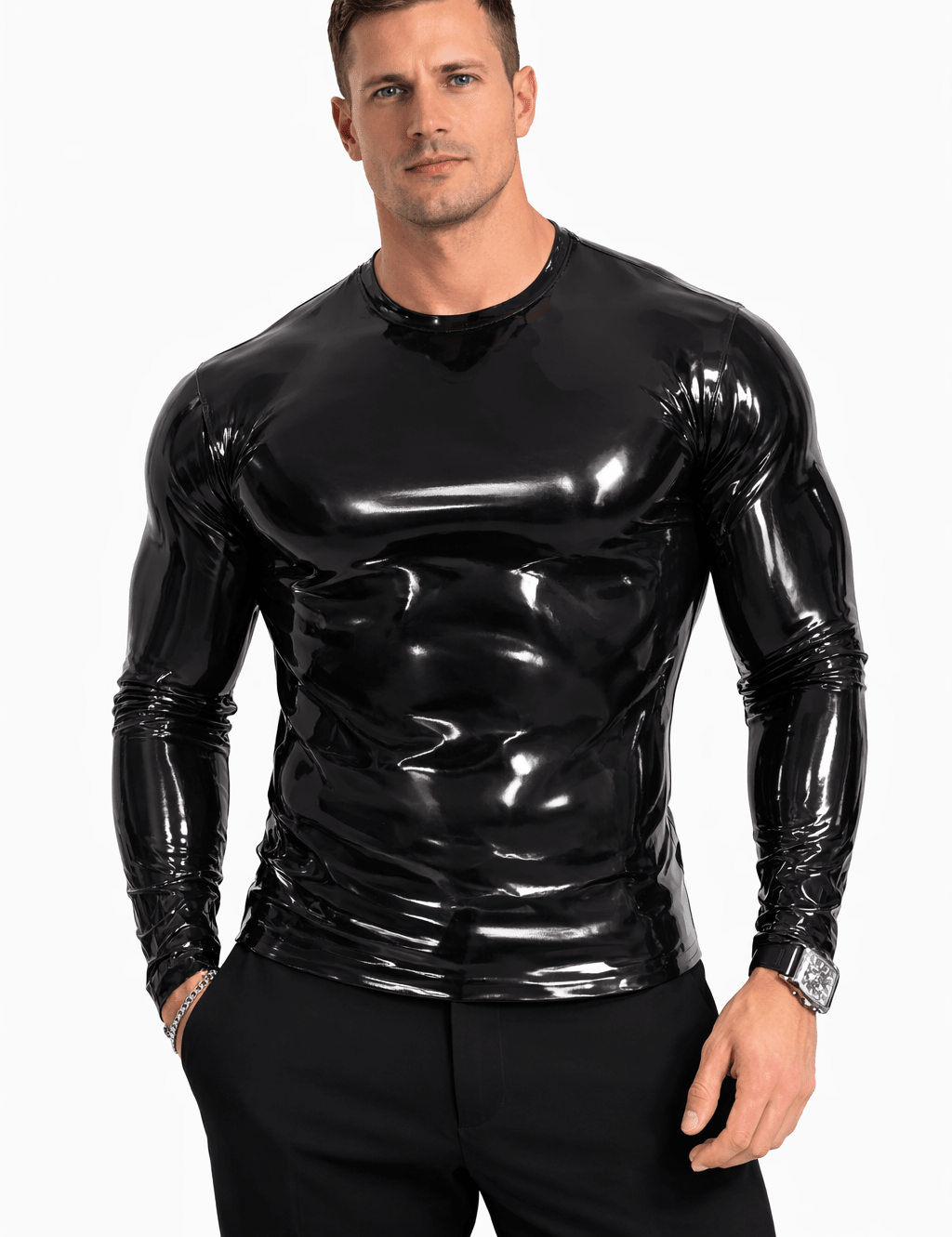 Arbus - Long Sleeve Shirt for Men - Sarman Fashion - Wholesale Clothing Fashion Brand for Men from Canada