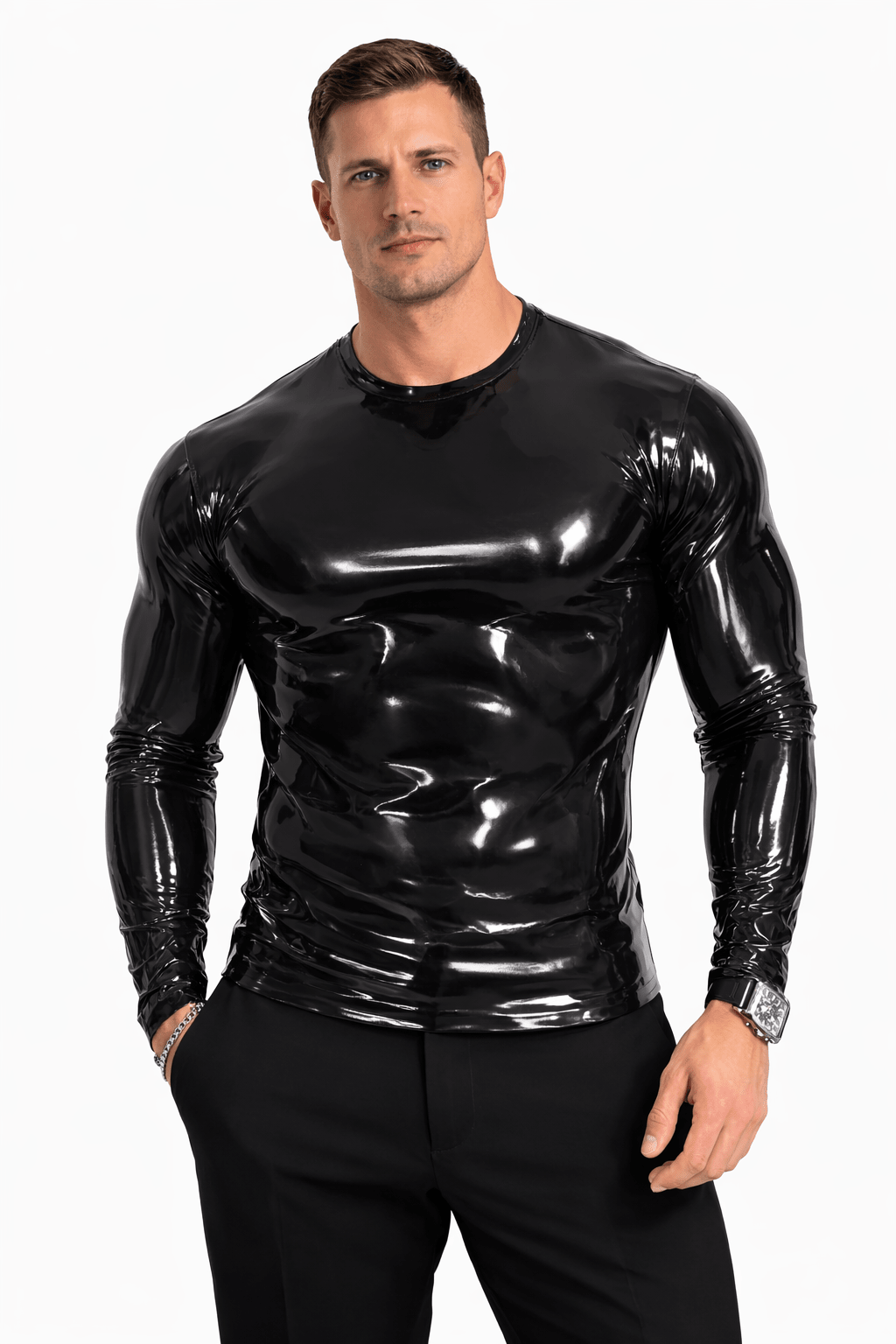 Arbus - Long Sleeve Shirt for Men - Sarman Fashion - Wholesale Clothing Fashion Brand for Men from Canada