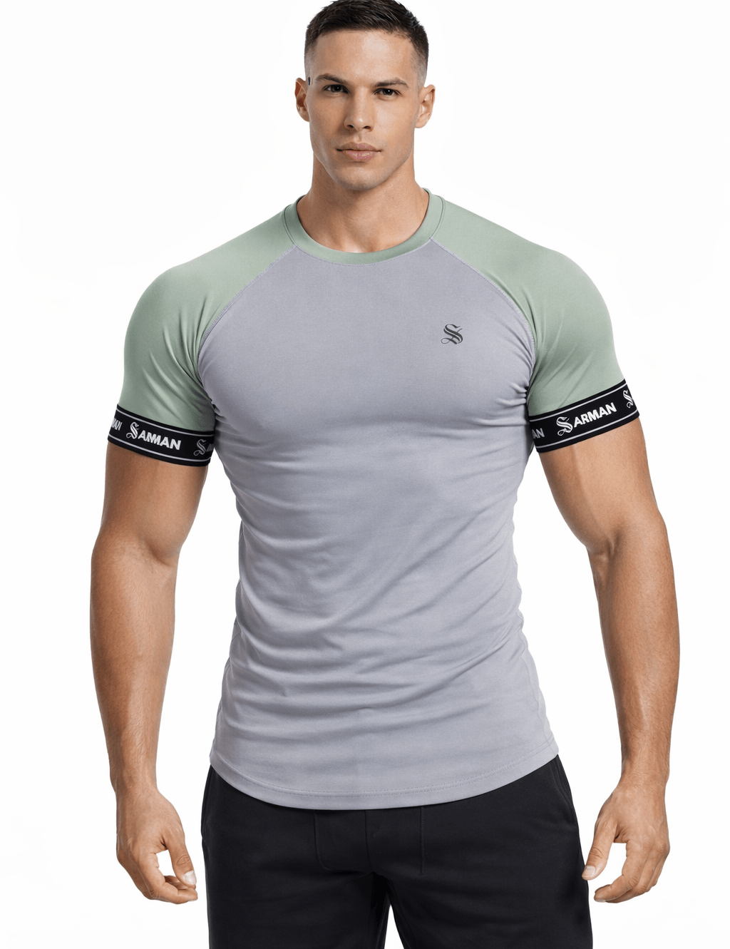 Arc 2 A - T-Shirt for Men - Sarman Fashion - Wholesale Clothing Fashion Brand for Men from Canada
