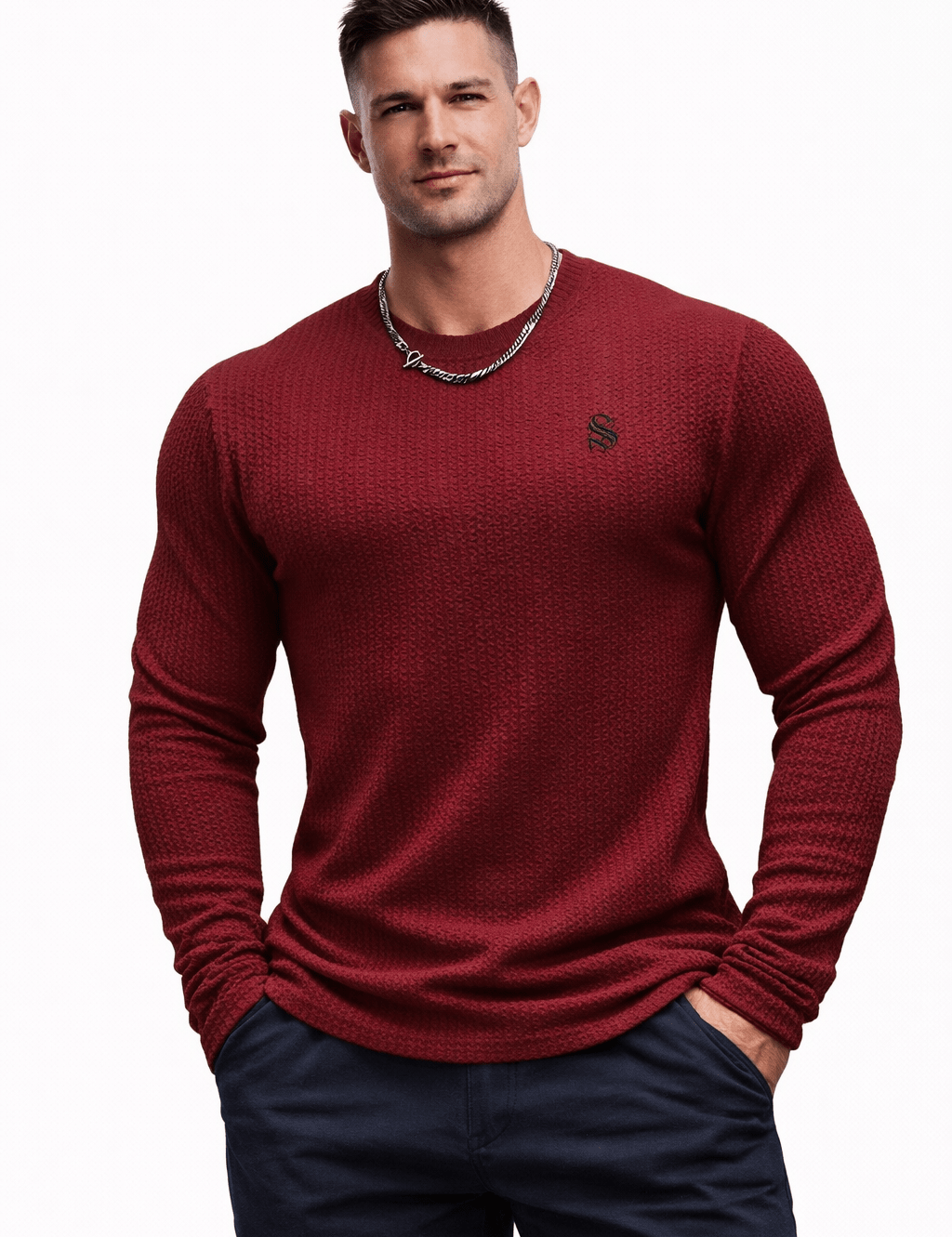 Ariba - Long Sleeve Shirt for Men - Sarman Fashion - Wholesale Clothing Fashion Brand for Men from Canada