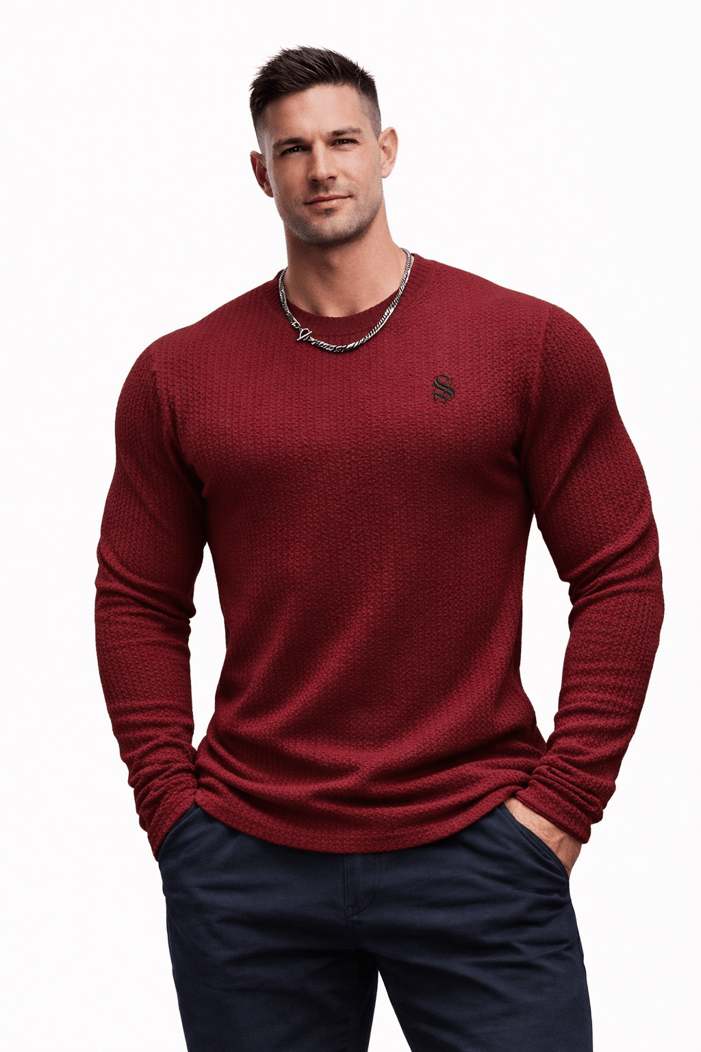 Ariba - Long Sleeve Shirt for Men - Sarman Fashion - Wholesale Clothing Fashion Brand for Men from Canada