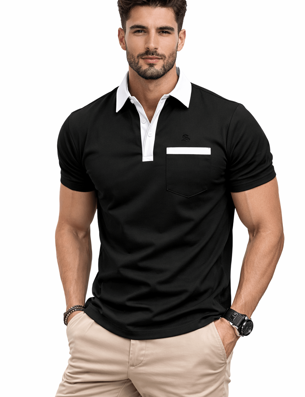 Arnold - Polo Shirt for Men - Sarman Fashion - Wholesale Clothing Fashion Brand for Men from Canada