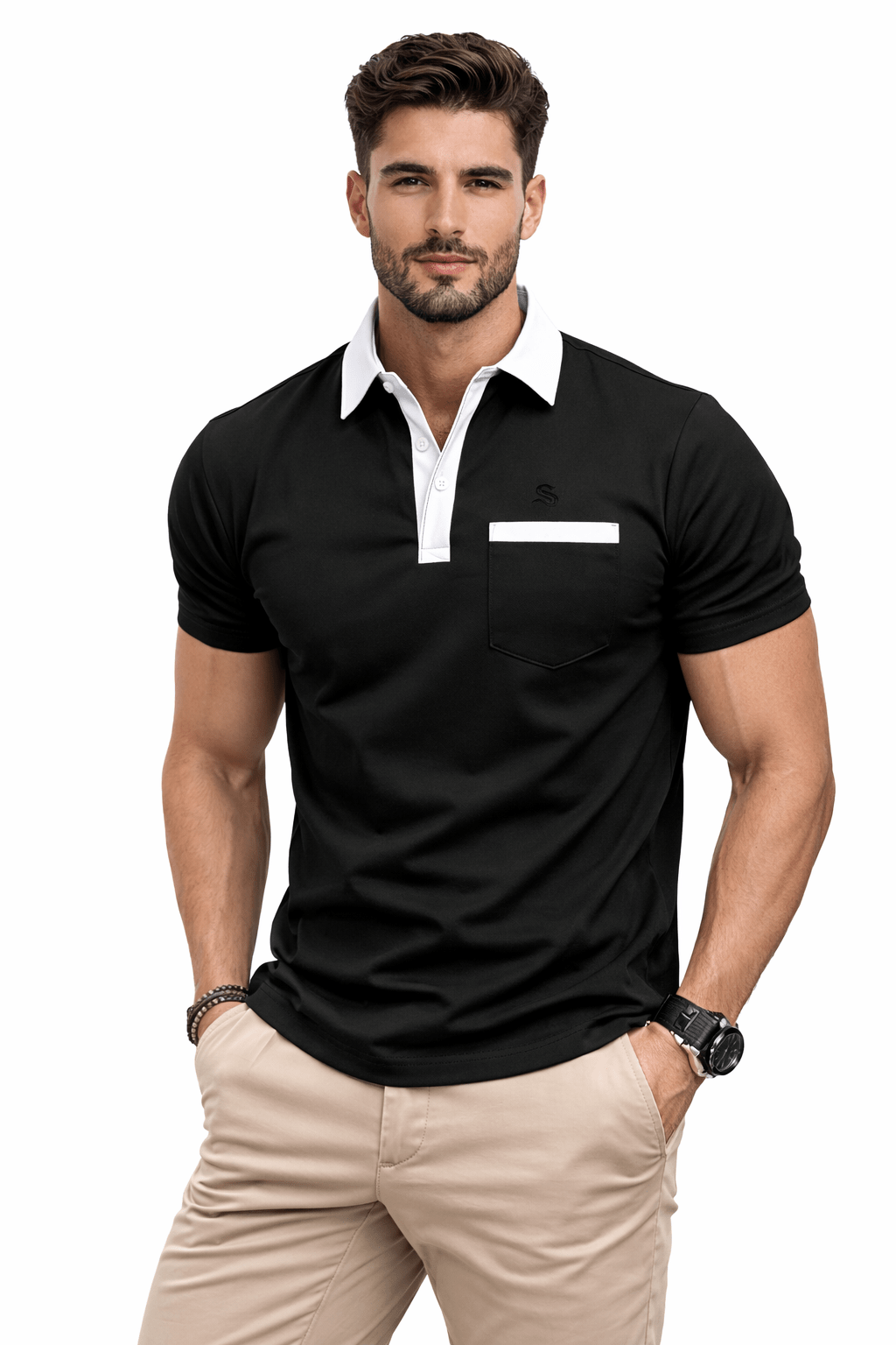 Arnold - Polo Shirt for Men - Sarman Fashion - Wholesale Clothing Fashion Brand for Men from Canada