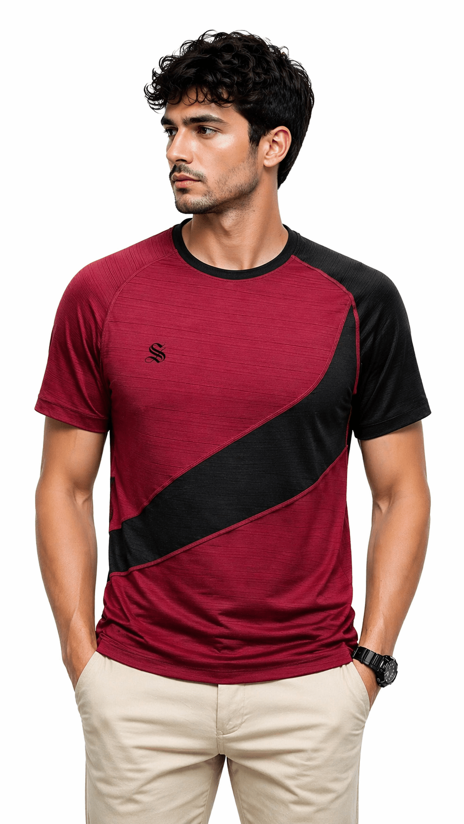 AroLef - T-shirt for Men - Sarman Fashion - Wholesale Clothing Fashion Brand for Men from Canada