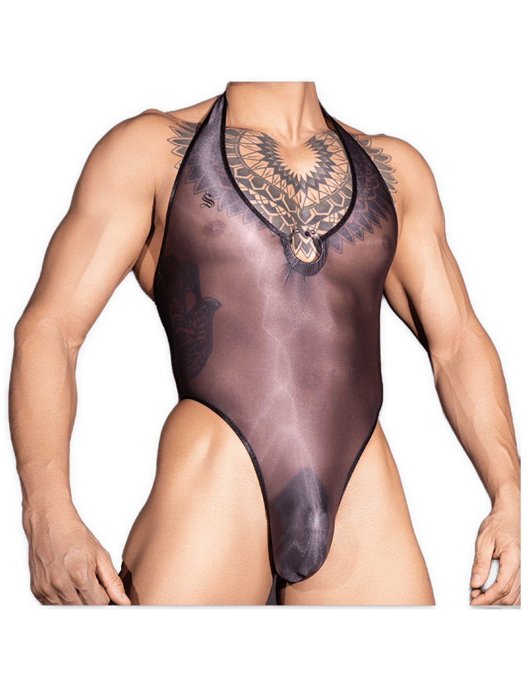 Aroza 7 - Jumpsuit Leggings for Men - Sarman Fashion - Wholesale Clothing Fashion Brand for Men from Canada