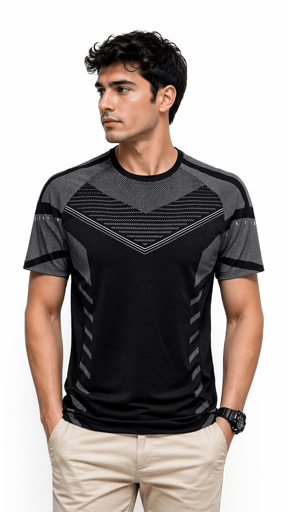 ArrD - T-shirt for Men - Sarman Fashion - Wholesale Clothing Fashion Brand for Men from Canada