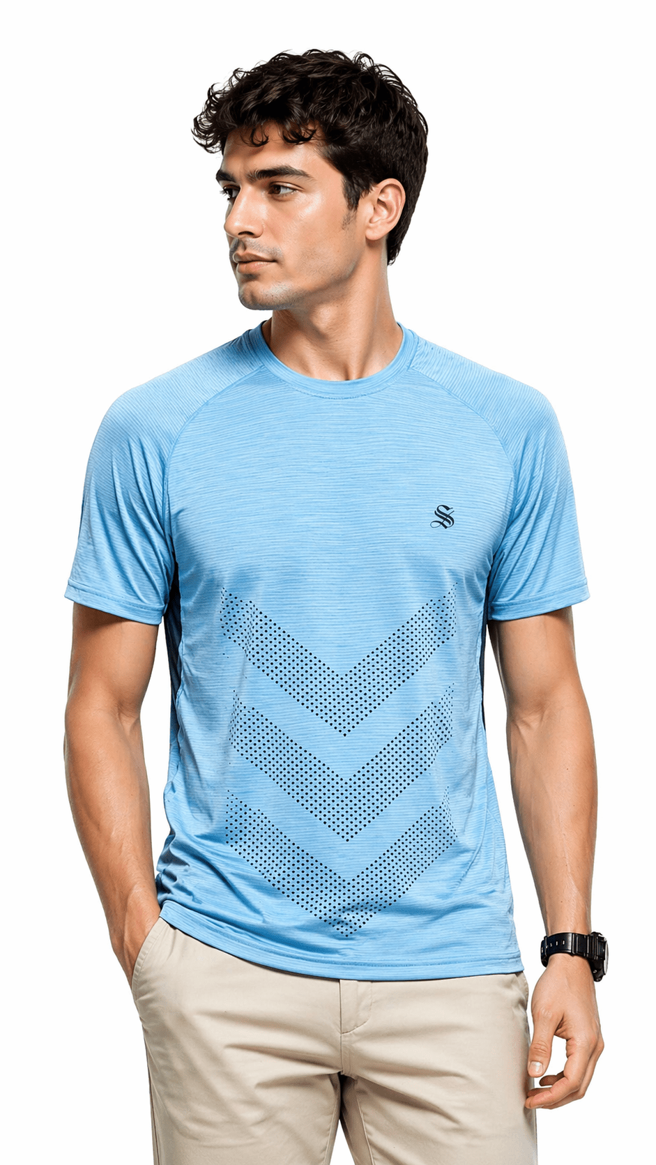 ArrowDown - T-shirt for Men - Sarman Fashion - Wholesale Clothing Fashion Brand for Men from Canada