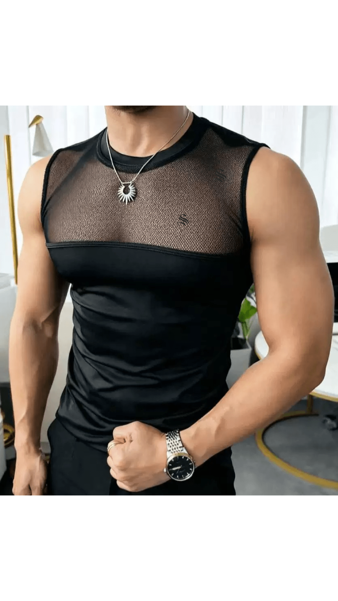 Arzima 22 - Tank Top for Men - Sarman Fashion - Wholesale Clothing Fashion Brand for Men from Canada